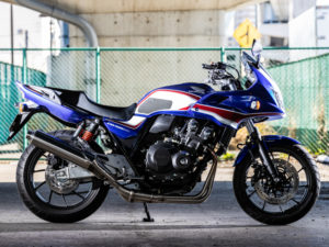 TEOGONIA製CB400SF　CB400SB専用タンクパッド